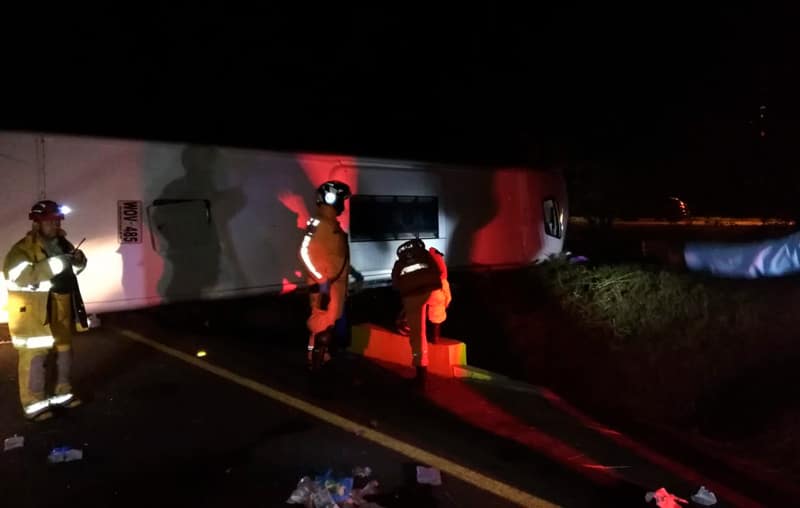 Revelen condiciones mecánicas del bus intermunicipal accidentado en Cartago