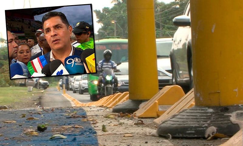 ¿Eliminación de taches-bolardos y militarización? Esto dijo Ospina tras asumir su cargo
