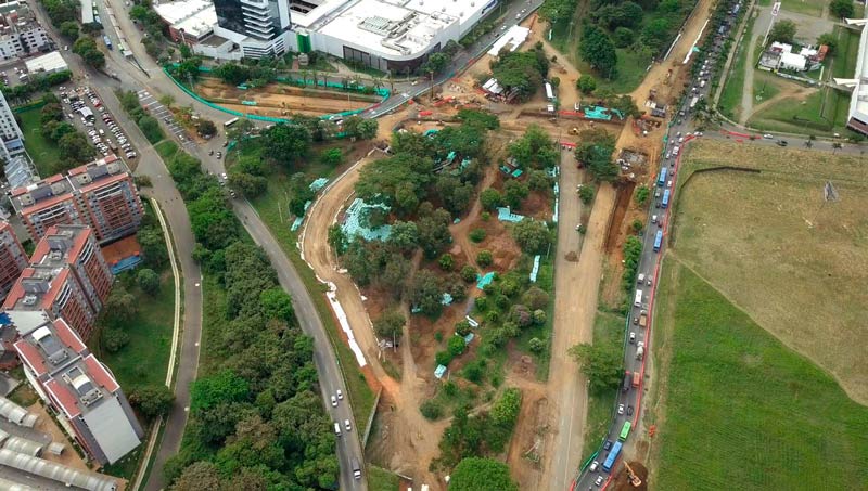 Hundimientos o puentes: las obras que buscan mejorar movilidad del sur de Cali