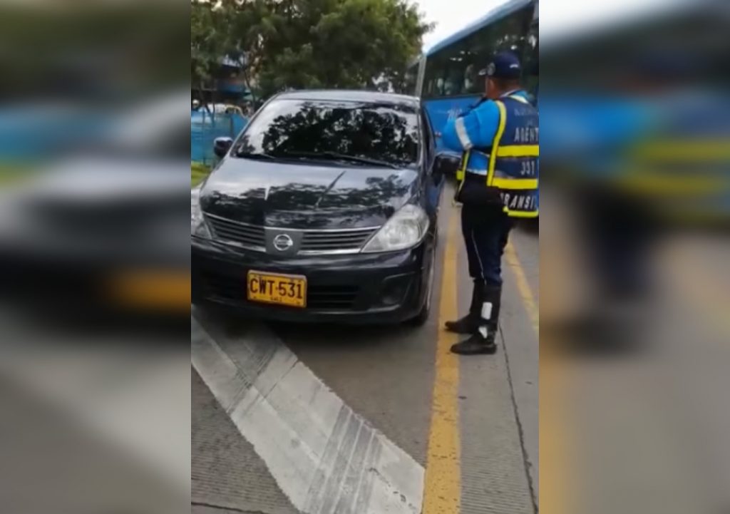 Policía pidió disculpas por uniformado que arrolló a agentes de tránsito en Cali