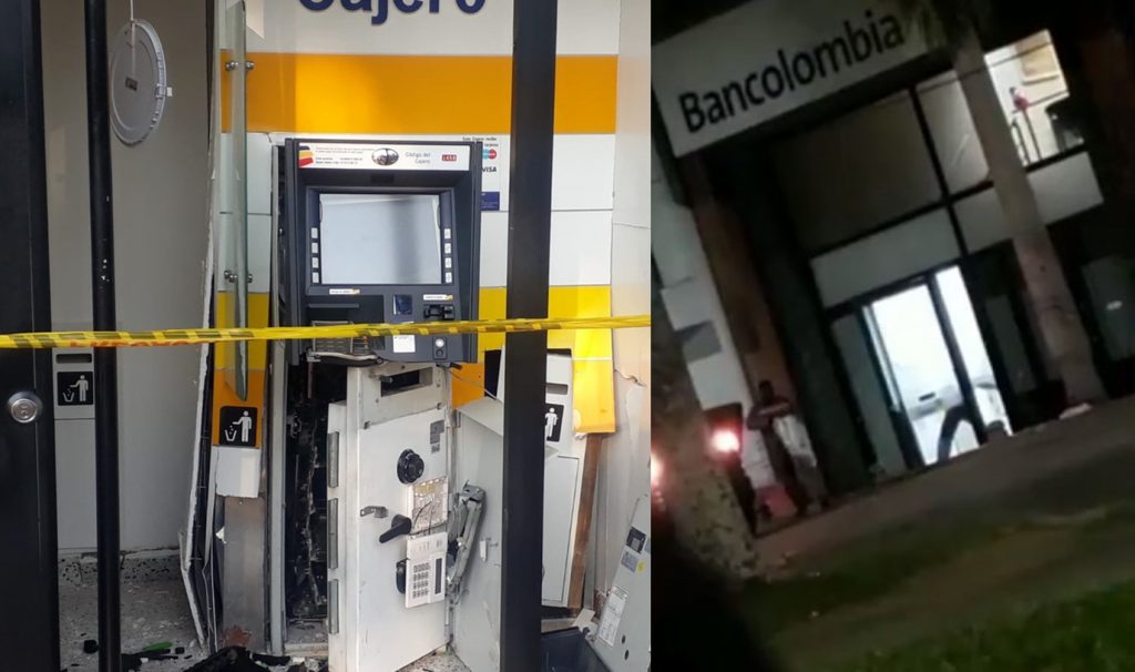 Robo al estilo 'gánster': revelan video de hurto millonario a cajero en el sur de Cali