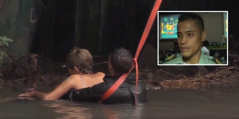 Tras accidente de tránsito, falleció patrullero que salvó a mujer atrapada en un caño de Cali