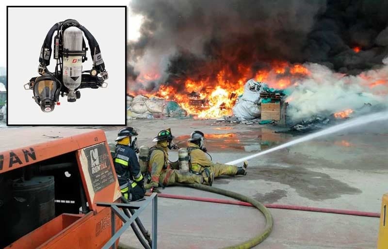 Mientras atendían emergencia, roban equipo a Bomberos usado para respirar en incendios