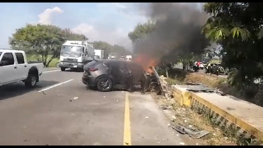 Pareja de docentes murió en aparatoso accidente en la vía Cali - aeropuerto