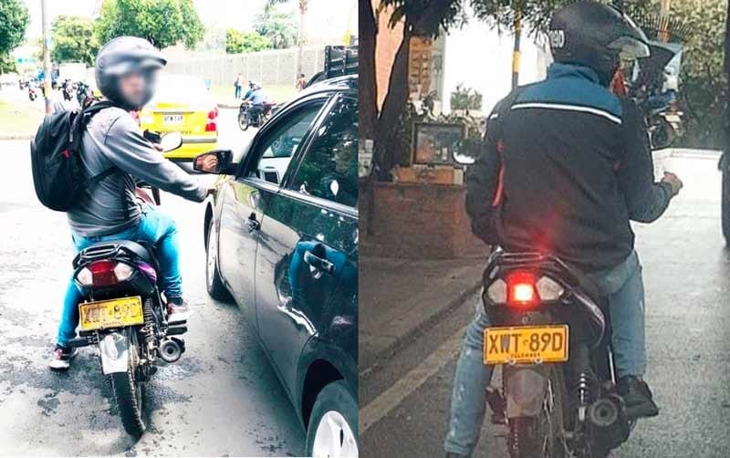Con arma en mano: toman foto a presunto ladrón en medio de intento de robo en Cali