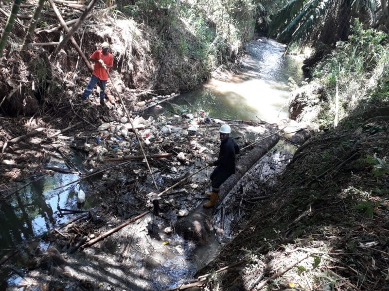 Dagma logró destaponar empalizada causada por desechos en el río Lili