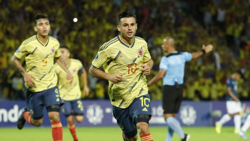 Dura derrota de la Selección Colombia ante Argentina rumbo a Tokio 2020