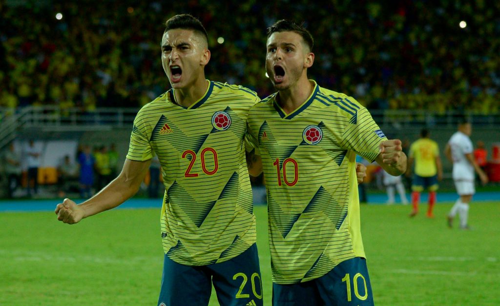 Selección Colombia Sub 23 igualó a 1 gol ante Brasil y sueña con Tokio 2020