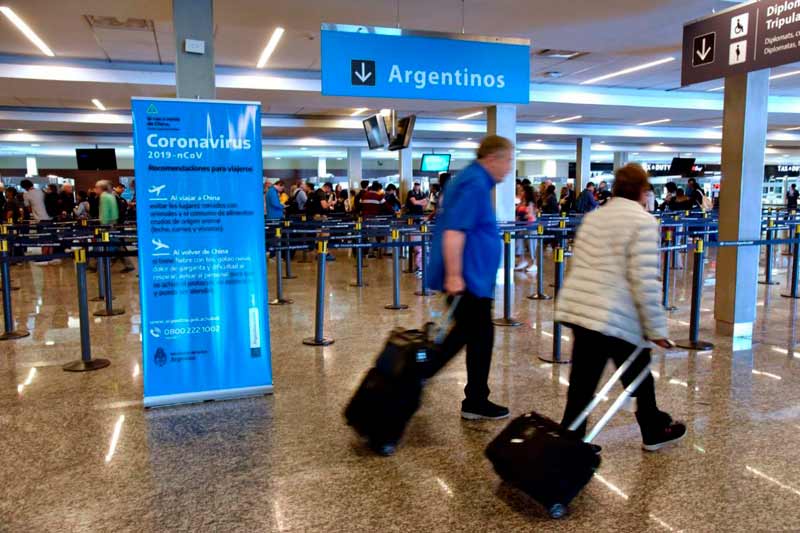 Argentina confirmó en Buenos Aires el primer caso de coronavirus