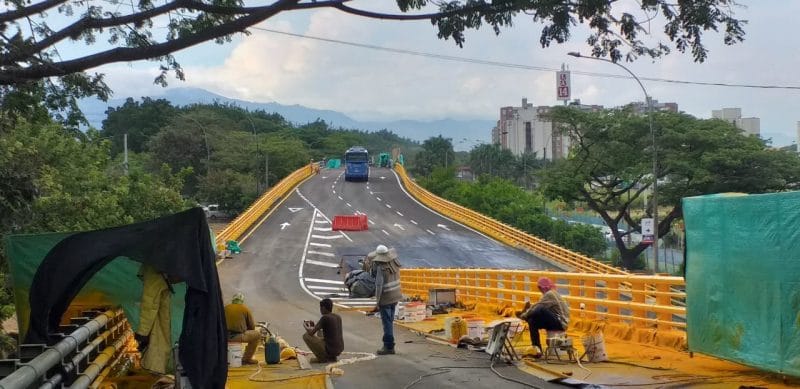 Cambian fecha de inauguración de puente de la Carrera 100 con Calle 25