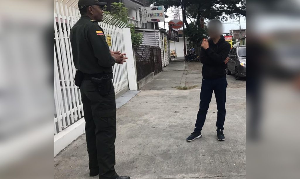 Imponen primer comparendo en Valle por incumplir aislamiento de Covid-19