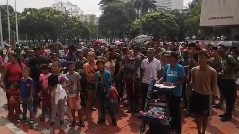 Tras marcha de migrantes venezolanos, Alcaldía de Cali presenta una oferta institucional