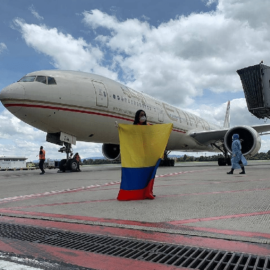 Pandemia: han sido repatriados más de 1.150 colombianos en 14 vuelos humanitarios