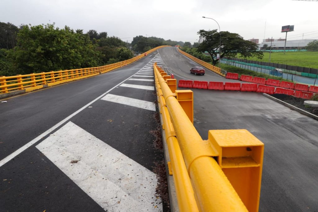 Habilitaron el retorno vial del puente de la carrera 100 con calle 25