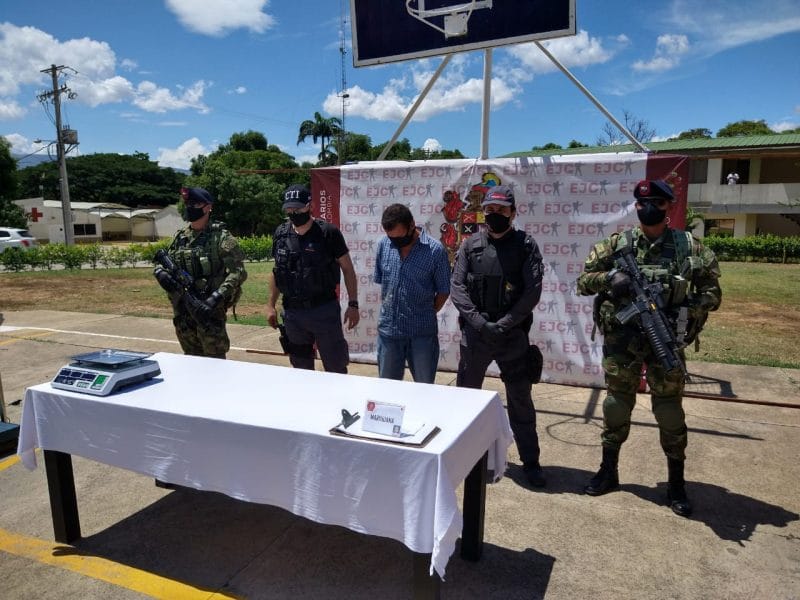 A la cárcel presunto responsable de tráfico de estupefacientes en Cauca