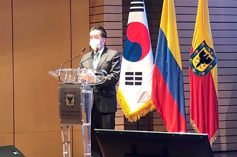 Corea ofreció 5 millones de dólares a Colombia como ayuda frente el COVID-19