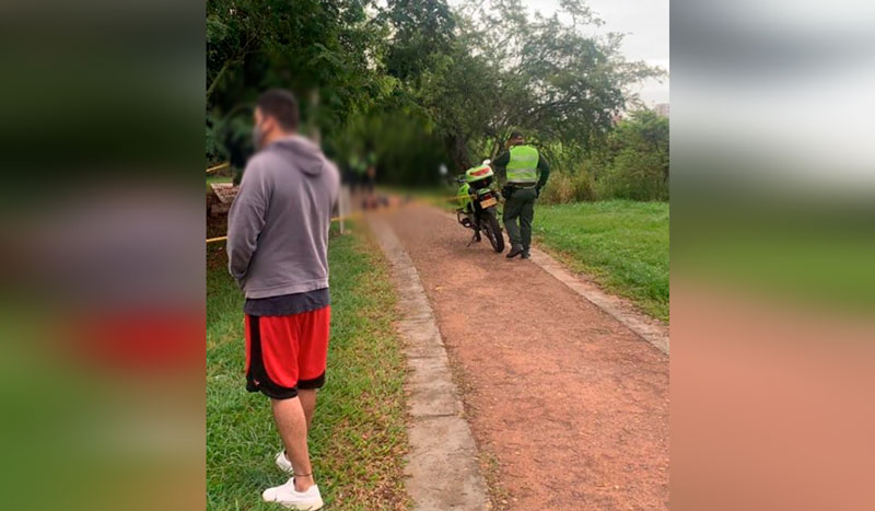 Asesinan a hombre mientras hacía deporte en un parque del barrio Valle del Lili