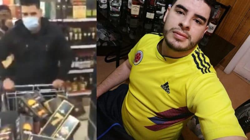 Apareció colombiano que ganó 'Minuto Feliz' en Chile y no sabe qué hacer con el licor