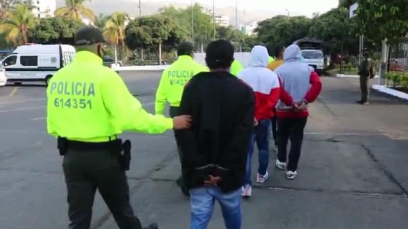 A la cárcel 9 presuntos integrantes de grupo criminal de tráfico de estupefacientes en Yumbo