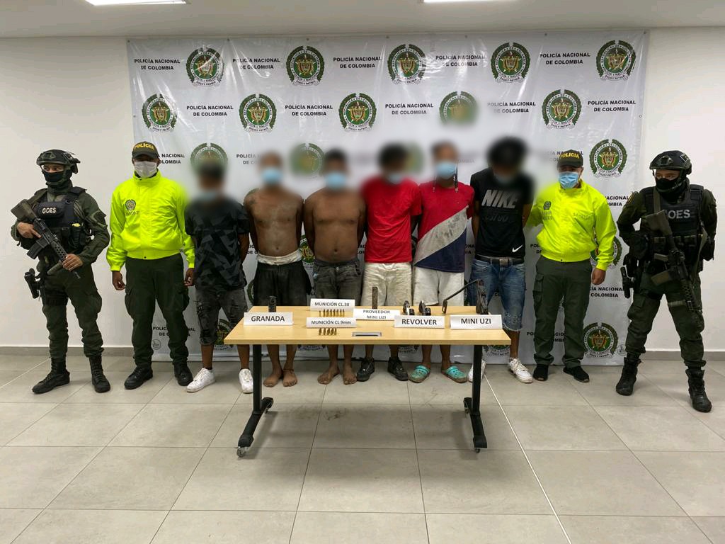 Otra captura de presuntos integrantes de la banda criminal 'La local' en Buenaventura, la segunda en dos semanas