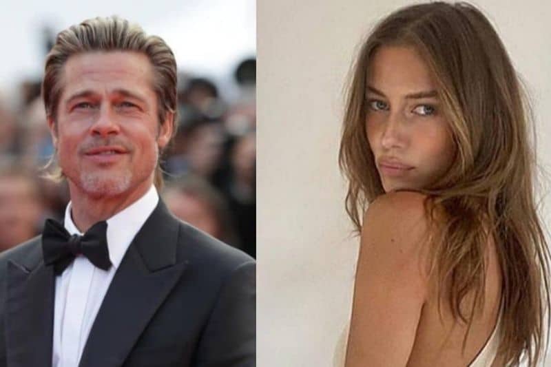 Brad Pitt es captado con su nueva novia, una modelo de 27 años