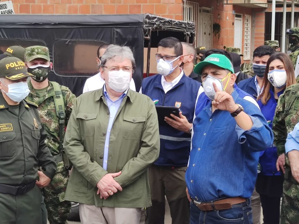 Por explosión en Llano Verde, autoridades y MinDefensa extremarán medidas de seguridad