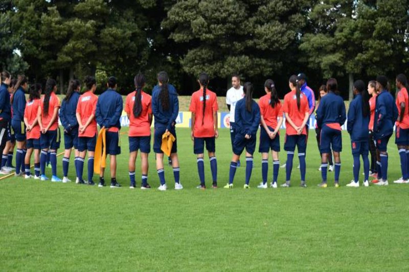 Selección Colombia Femenina entrena en Cali pensando en el Suramericano