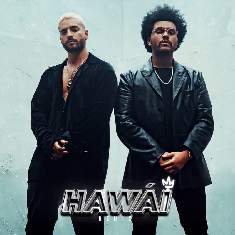 Maluma y The Weeknd juntos en el remix de 'Hawái'