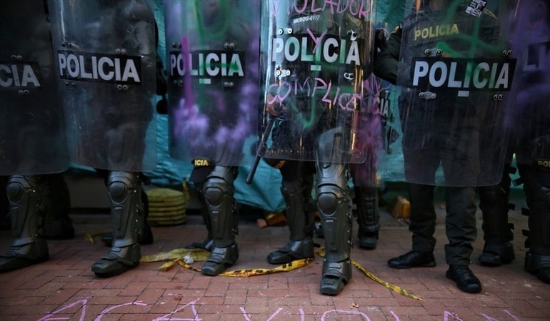Presunto abuso policial con una menor en la Noche de Velitas, en Popayán