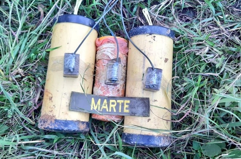 Ejército frustró atentado de cuatro cilindros bomba al norte del Cauca