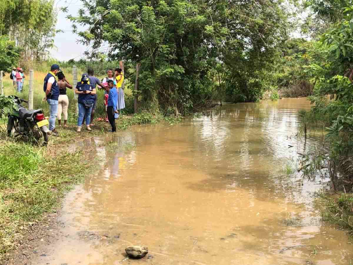 Emergencia por desbordamiento del río Cauca en zona rural de Jamundí