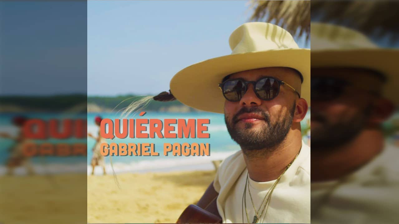 El artista dominicano Gabriel Pagan presenta su nuevo sencillo 'Quiéreme'