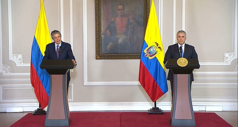 El presidente Duque ayudará a Ecuador con su reapertura económica