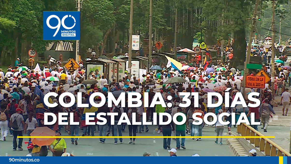 Colombia: 31 días de un estallido social que se sostiene en las calles