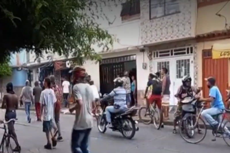 Delicada situación de orden público en Cartago, daños al hospital San Juan de Dios