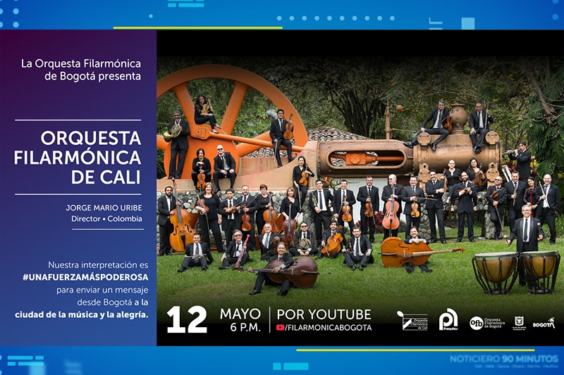 La Filarmónica de Bogotá presentará a la de Cali en un concierto contra la violencia