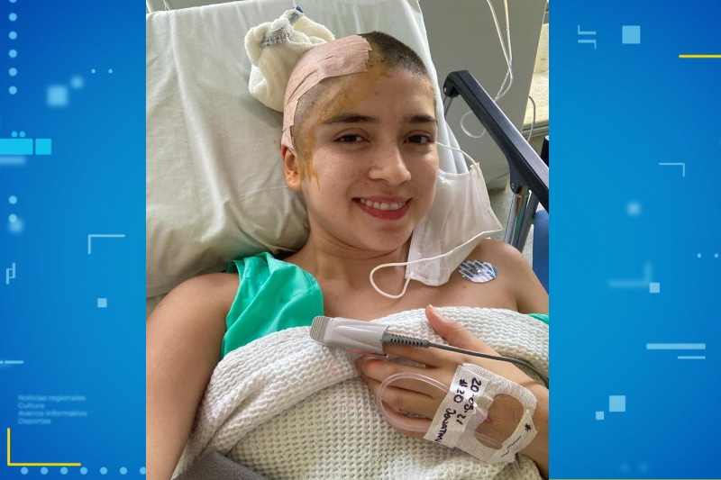 La joven Paula Ágredo se recupera tras exitosa cirugía