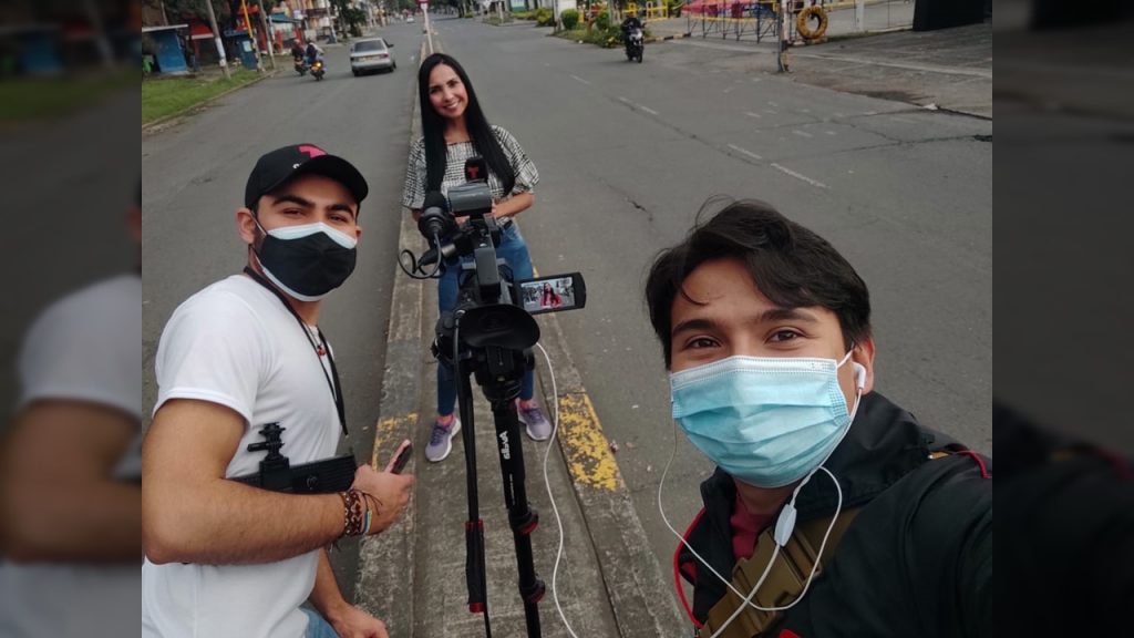 Periodista de Telemundo fue robada en medio de una manifestación en Cali
