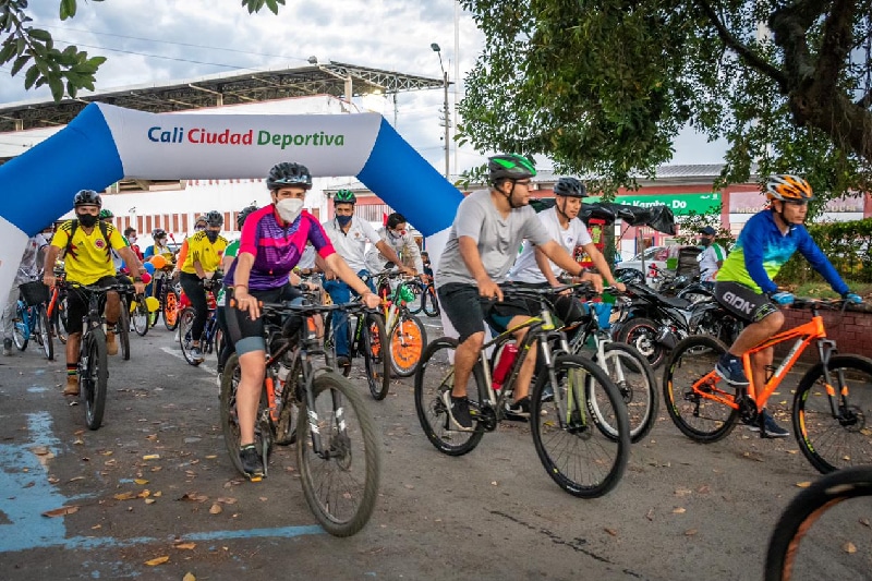 Los caleños celebraron “sobre ruedas” el 'Día Mundial de la Bicicleta'