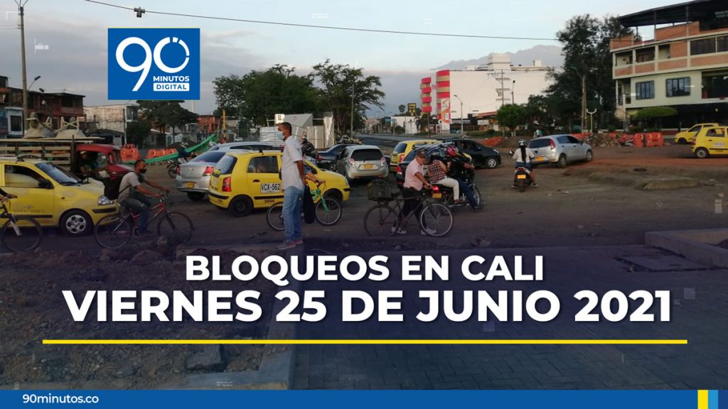 Persisten bloqueos en Puerto Rellena y Calipso: movilidad para este viernes