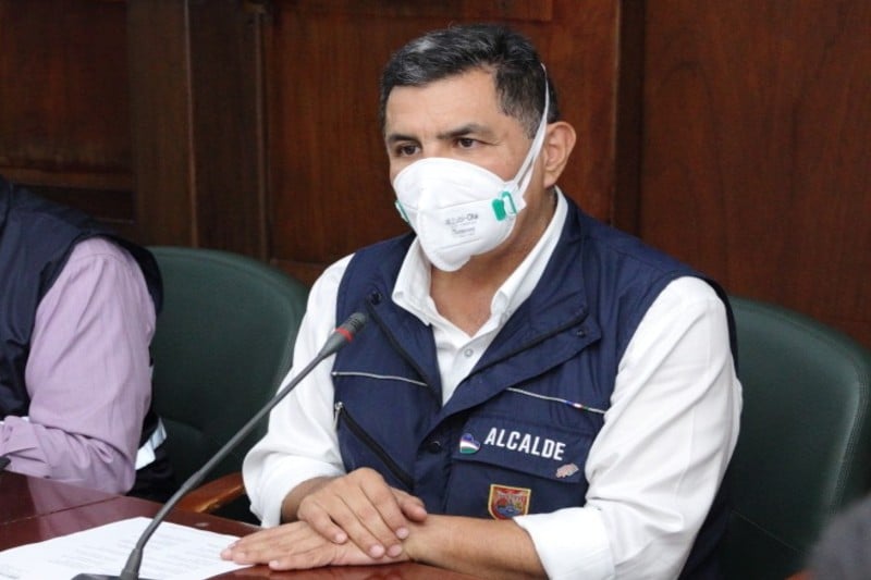 “No es adecuado tener vacuna y tener los megacentros vacíos”: alcalde Ospina