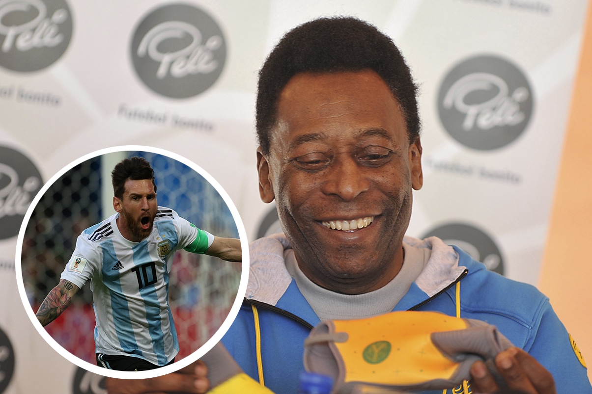 Pelé felicita a Messi: "Continúe haciendo sonreír al mundo del fútbol"