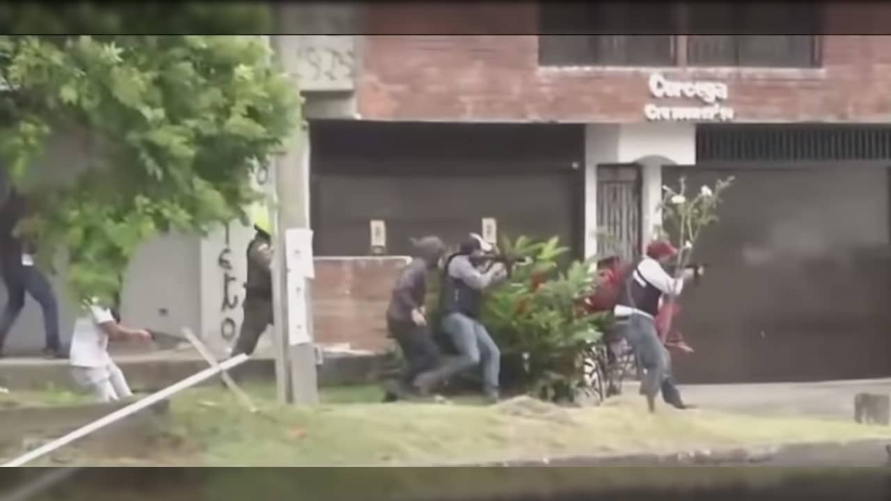 En video: civiles usaron armas de largo y corto alcance en enfrentamientos de Ciudad Jardín
