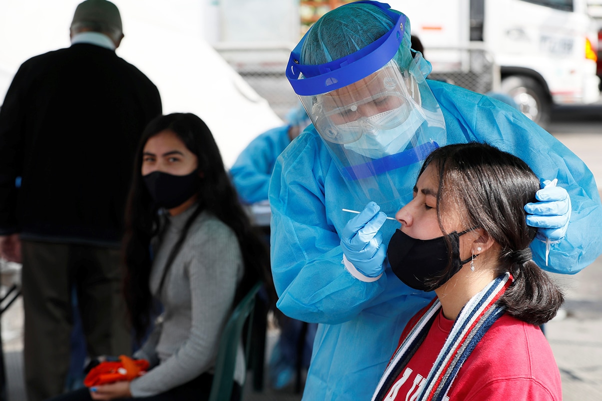 Colombia suma 24.229 nuevos casos y 559 fallecidos por el covid-19