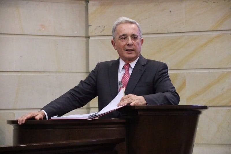 Fiscalía presenta declaraciones en audiencia de preclusión contra Álvaro Uribe