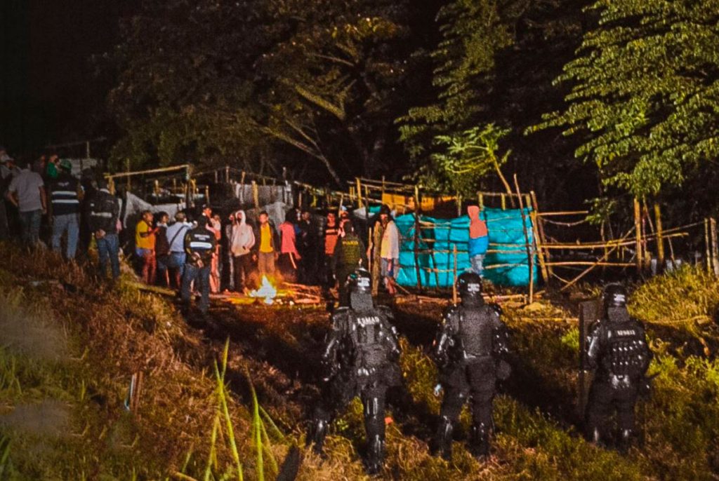 Vuelven los operativos de desalojo de invasiones en jarillón del río Cauca