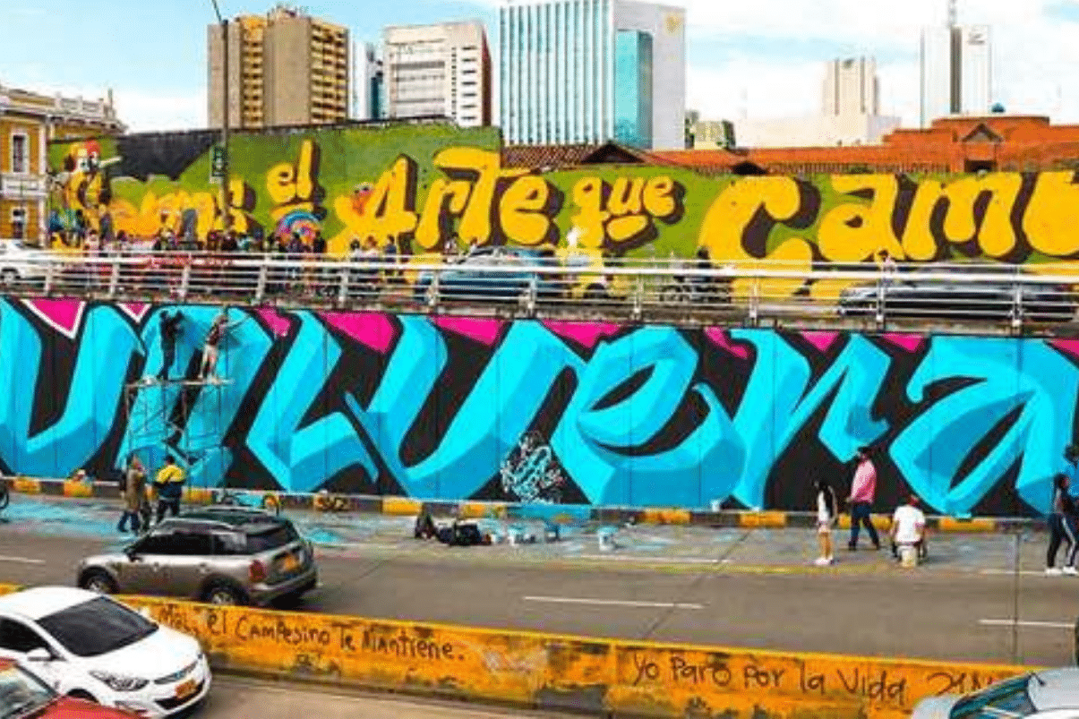 Alcaldía de Cali apoya los nuevos grafitis de colectivos artísticos