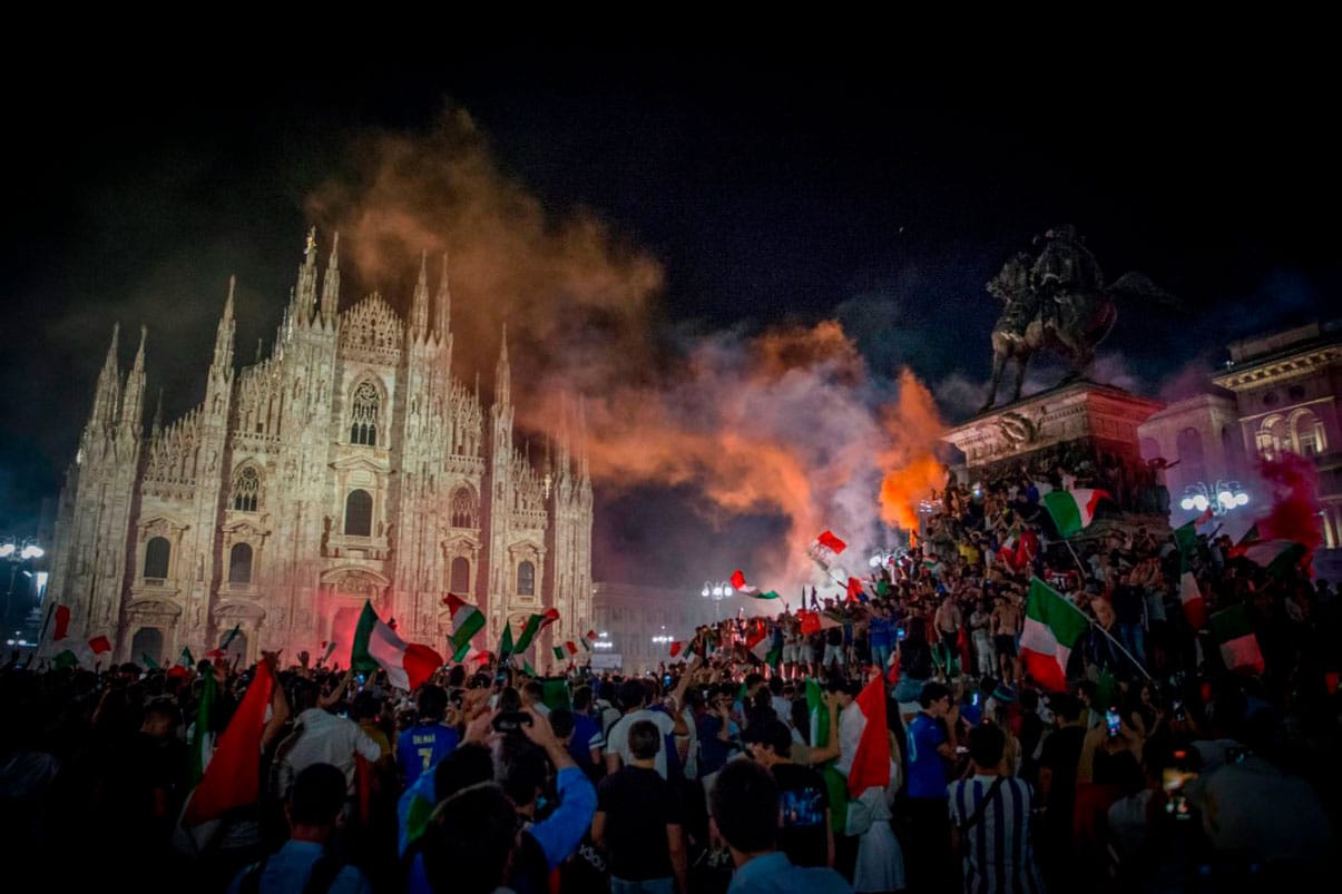 Victoria de Italia en la Eurocopa aceleró la propagación de la variante delta