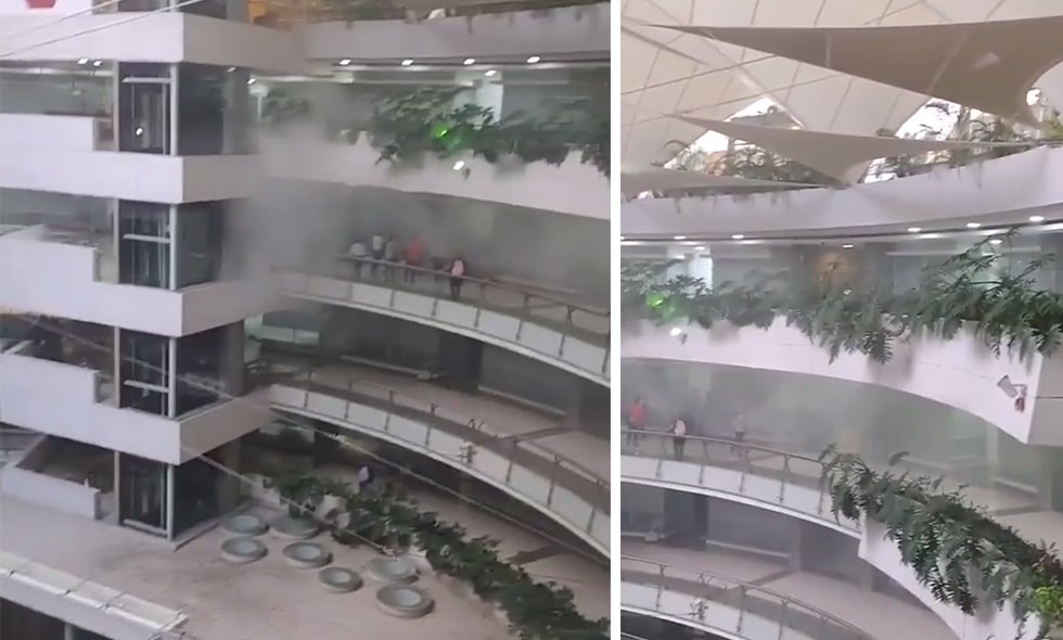 Incendio al interior de un Centro Comercial de Cali ya "está controlado"