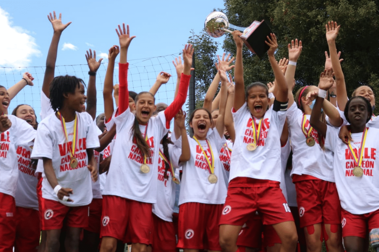 Valle se corona campeón en Sub 15 femenina de fútbol